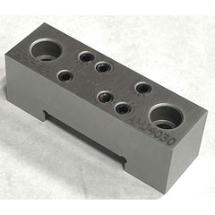 TE-CO - Vise Jaws; Jaw Shape: Flat ; Jaw Width (mm): 203.2 ; Jaw Width (Inch): 8 ; Jaw Width (Decimal Inch): 8 ; Jaw Height (mm): 59.69 ; Jaw Height (Inch): 2.35 - Exact Tool & Supply