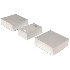 TE-CO - Vise Jaw Sets; Jaw Width (mm): 203.2 ; Jaw Width (Inch): 8 ; Jaw Width (Decimal Inch): 8 ; Set Type: Component Kit ; Material: Aluminum ; Vise Compatibility: 8" Vises - Exact Tool & Supply