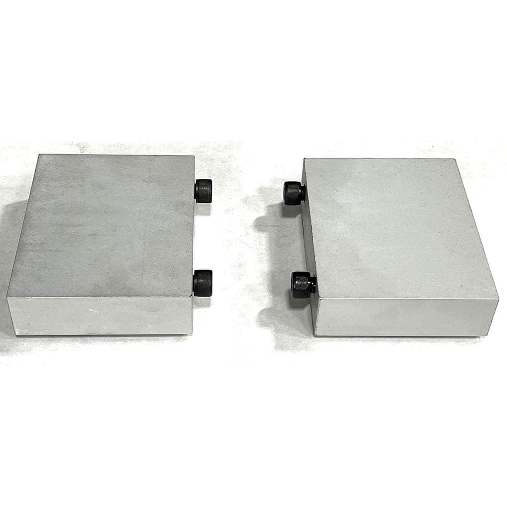 TE-CO - Vise Jaw Sets; Jaw Width (mm): 127 ; Jaw Width (Inch): 5 ; Jaw Width (Decimal Inch): 5 ; Set Type: Component Kit ; Material: Aluminum ; Vise Compatibility: 6" Vises - Exact Tool & Supply