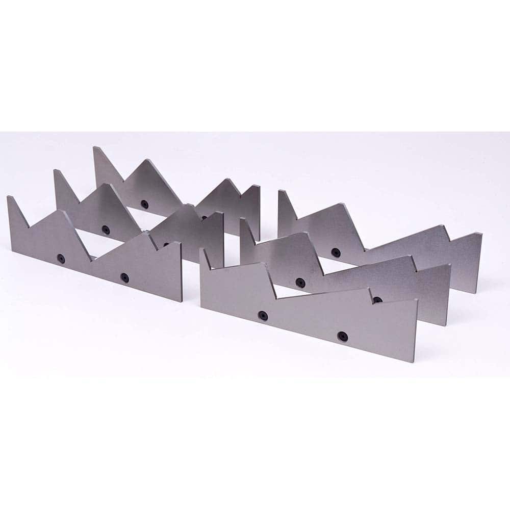 TE-CO - Vise Accessories; Product Type: Mill Angle ; Product Compatibility: 8" Vises ; Number of Pieces: 1 ; Material: Steel ; Jaw Width (Inch): 8 ; Product Length (Inch): 0.118 - Exact Tool & Supply