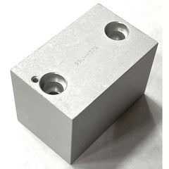 TE-CO - Vise Jaws; Jaw Shape: Flat ; Jaw Width (mm): 203.2 ; Jaw Width (Inch): 8 ; Jaw Width (Decimal Inch): 8 ; Jaw Height (mm): 95.25 ; Jaw Height (Inch): 3.75 - Exact Tool & Supply