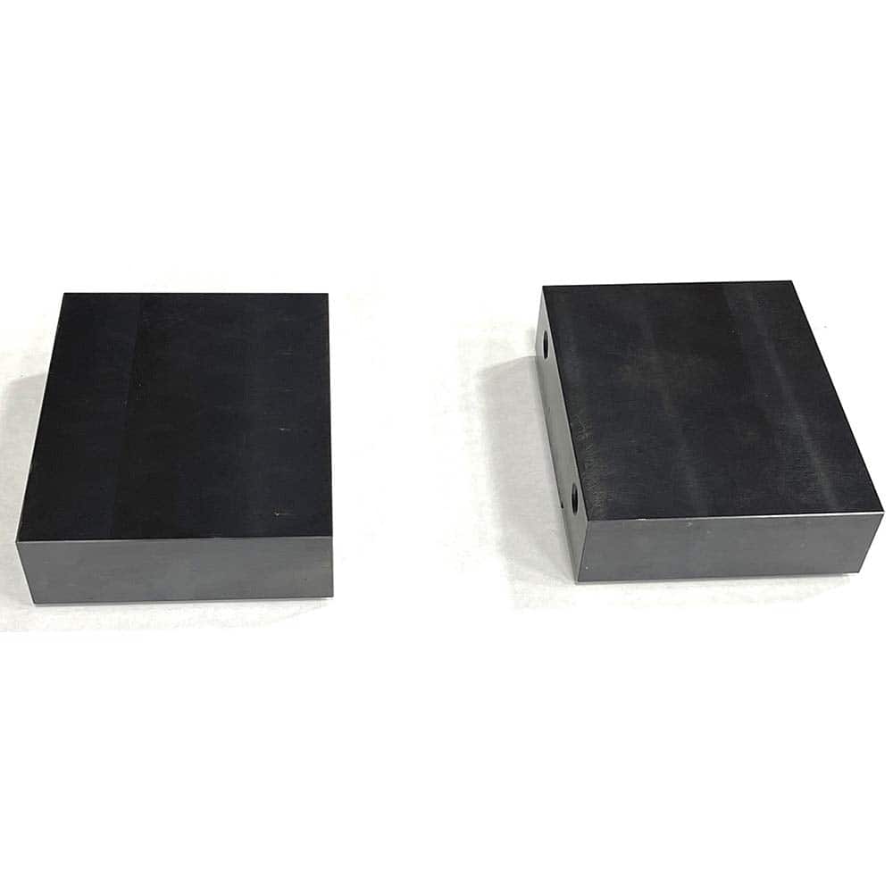 TE-CO - Vise Jaw Sets; Jaw Width (mm): 152.4 ; Jaw Width (Inch): 6 ; Jaw Width (Decimal Inch): 6 ; Set Type: Component Kit ; Material: Steel ; Vise Compatibility: 6" Vises - Exact Tool & Supply