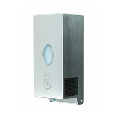 Marlin Steel Wire Products - Soap, Lotion & Hand Sanitizer Dispensers; Type: Hand Sanitizer Dispenser ; Mounting Style: Wall Mounted ; Capacity: 30 oz ; Color/Finish: Stainless Steel - Exact Tool & Supply