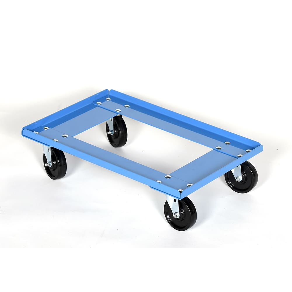 Marlin Steel Wire Products - Dollies; Load Capacity (Lb.): 150.000 ; Material: Plain Steel ; Width (Inch): 15-3/4 ; Height (Inch): 5-13/16 - Exact Tool & Supply