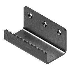 Marlin Steel Wire Products - Door Pulls; Type: Foot Pedal ; Width (Inch): 2 ; Overall Length (Inch): 4 ; Material: Plain Steel ; Finish/Coating: Galvanized - Exact Tool & Supply
