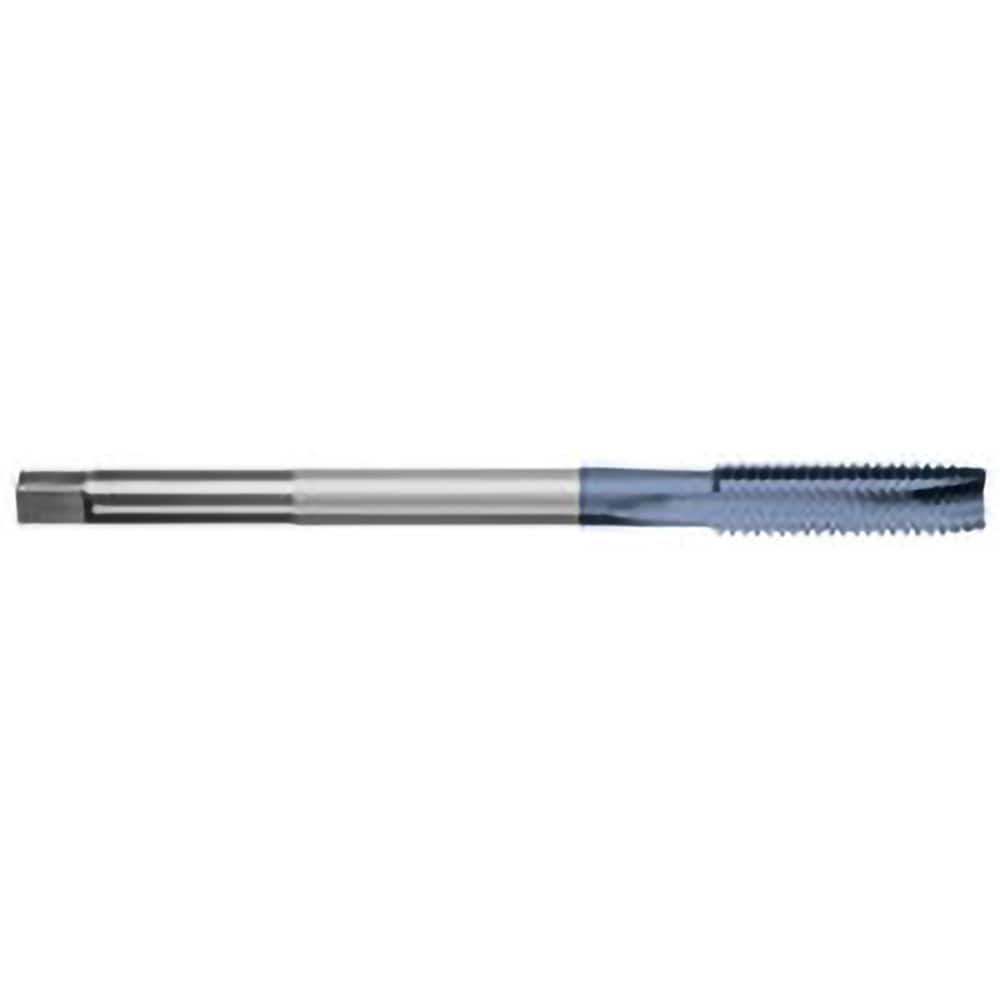 Titan USA - Spiral Point Taps; Thread Size (Inch): #8-32 ; Number of Flutes: 2 ; Chamfer: Plug ; Class of Fit: 2B/3B ; Thread Limit: H3 ; Finish/Coating: AlTiN - Exact Tool & Supply