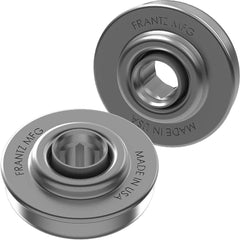 Frantz - Conveyor Bearings; Type: Hex ; Style: Hex Bore ; Hex Size (Inch): 7/16 ; Bore Diameter (Inch): 7/16 ; Outside Diameter (Decimal Inch): 1.8120 ; Flange Type: With Flange - Exact Tool & Supply