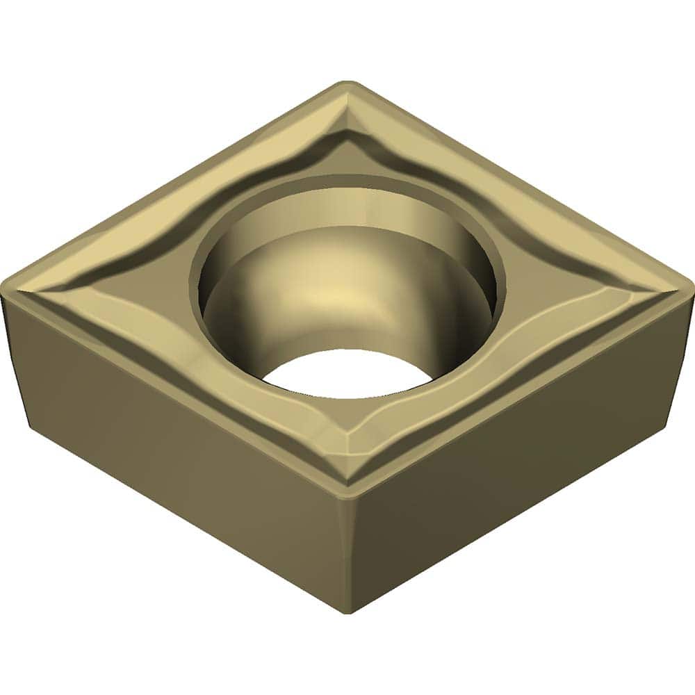 CPMT2.51.51EMU AC8020P Carbide Turning Insert Absotech Finish, 0.315″ Long, 0.3126″ Inscribed Circle, 0.0157″ Corner Radius, 0.0937″ Thick, Series AC8020P