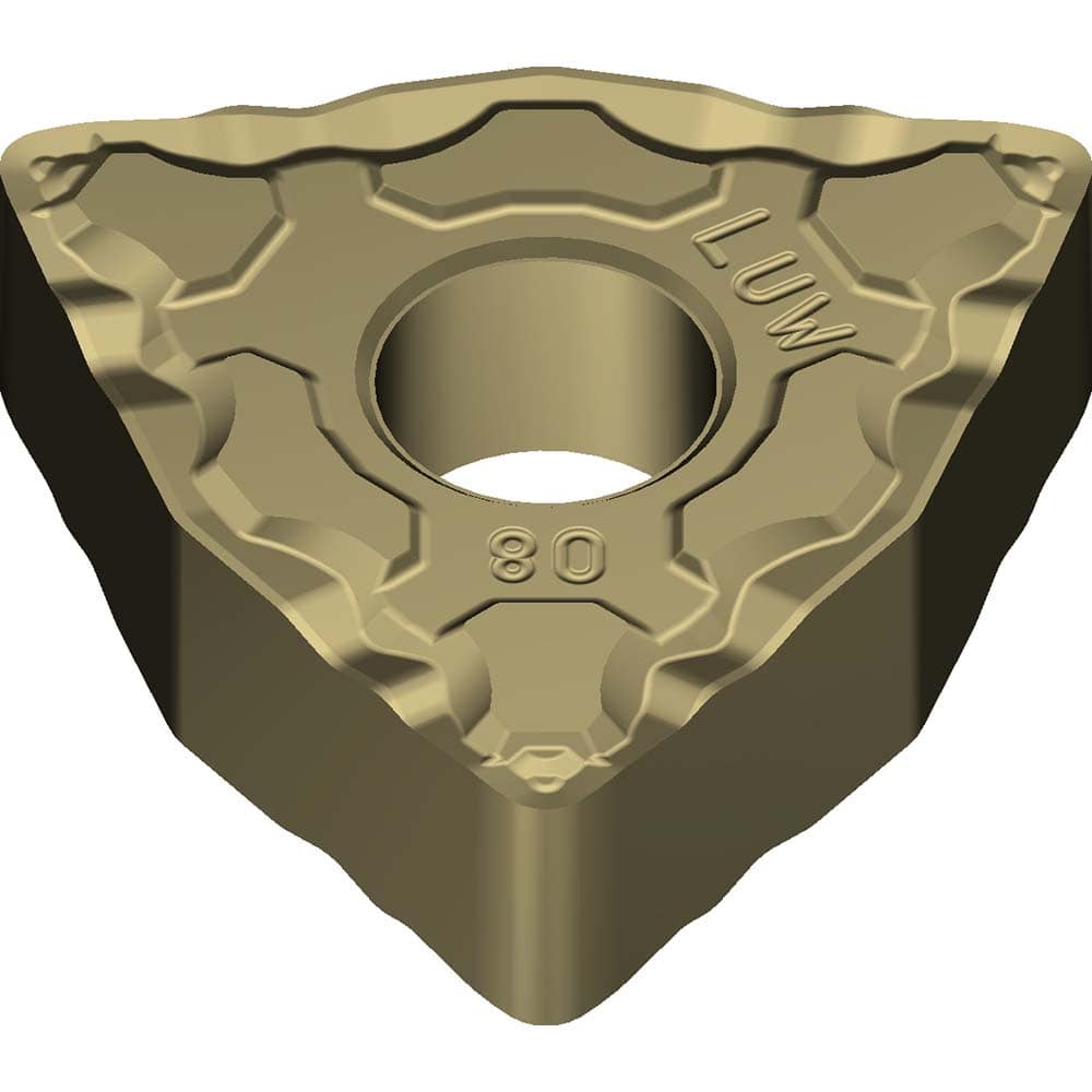 WNMG331ELUW AC8020P Carbide Turning Insert Absotech Finish, 0.2559″ Long, 3/8″ Inscribed Circle, 0.0157″ Corner Radius, 0.1874″ Thick, Series AC8020P