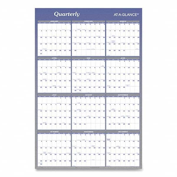 AT-A-GLANCE - 36" High x 24" Wide Dry Erase - Exact Tool & Supply
