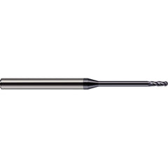 Harvey Tool - Ball End Mills; Mill Diameter (mm): 1.20 ; Mill Diameter (Inch): 3/64 ; Mill Diameter (Decimal Inch): 0.0470 ; Number of Flutes: 4 ; Length of Cut (Decimal Inch): 0.1410 ; Material: Solid Carbide - Exact Tool & Supply