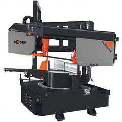 Cosen - Horizontal Bandsaws Machine Style: Semi-Automatic Drive Type: Step Pulley - Exact Tool & Supply