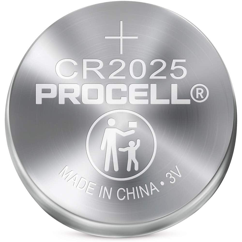 Duracell - Batteries Type: Coin Cell Battery Size: 2025 - Exact Tool & Supply