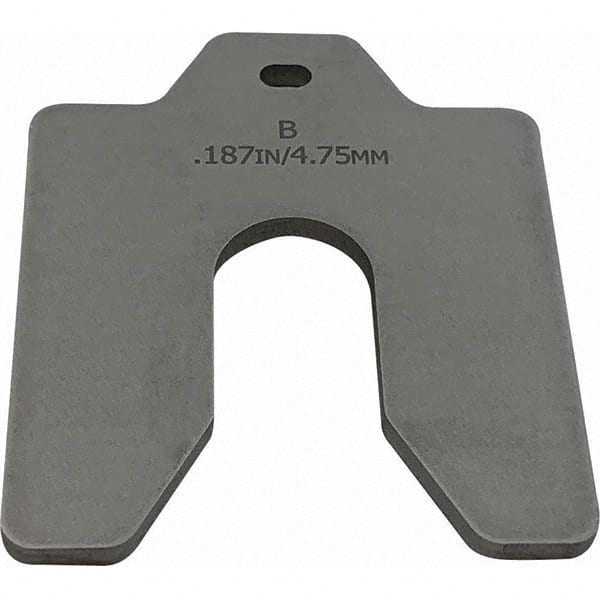 Maudlin Products - Metal Shim Stock Type: Slotted Shim Material: Stainless Steel - Exact Tool & Supply