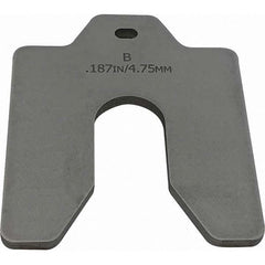 Maudlin Products - Metal Shim Stock Type: Slotted Shim Material: Stainless Steel - Exact Tool & Supply