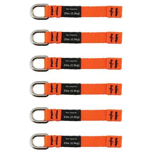 3700 Med Orange Web Tool Tails 2Lb 6-Pack - Exact Tool & Supply