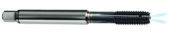 M8 x 1.25 Dia. - 6HX - 5 FL - Carbide Semi-Bott Tap-TiCN -Coolant-Thru-FORM-C DIN 371 - Exact Tool & Supply