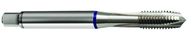 1/4-20 Dia. - 2B - 3 FL - Cobalt Spiral Point Plug Blue Ring Tap - Bright FORM-B - Exact Tool & Supply