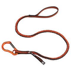 3100F Standard Gray Tool Lanyard Single Carabiner-10Lbs - Exact Tool & Supply