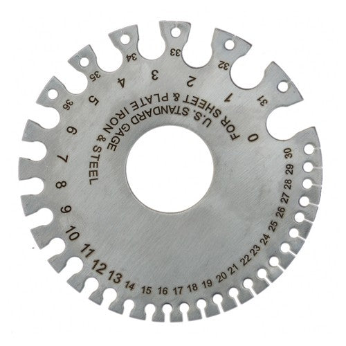 1 to 31 Round Wire Gage - Exact Tool & Supply