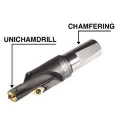 Chamring 0551-W1.25-09 .551 Min. Dia. To .567 Max. Dia. Sumocham Chamferring Drill Holder - Exact Tool & Supply