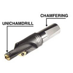 Chamring 0551-W1.25-09 .551 Min. Dia. To .567 Max. Dia. Sumocham Chamferring Drill Holder - Exact Tool & Supply