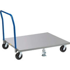 Little Giant - 3,600 Lb Capacity Steel Pallet Handler - 38" High - Exact Tool & Supply