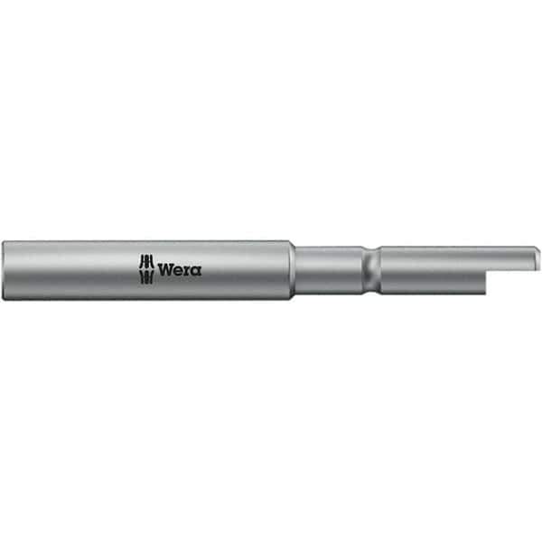 Wera - 4mm Drive, Nut Setter Screwdriver Bit - 44mm OAL - Exact Tool & Supply