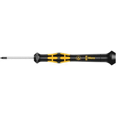 Wera - IPR1 Tamper Resistant Torx Driver - 40mm Blade Length, 137mm OAL, Ergonomic Handle - Exact Tool & Supply
