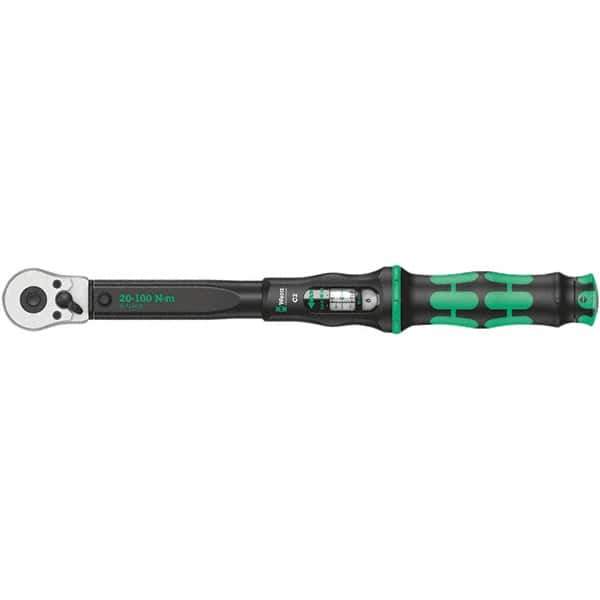 Wera - Torque Wrenches Type: Click Type Drive Size (Inch): 1/2 - Exact Tool & Supply