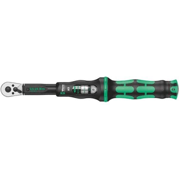 Wera - Torque Wrenches Type: Click Type Drive Size (Inch): 1/4 - Exact Tool & Supply
