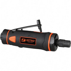 Dynabrade - Air Die Grinders Type: Straight Die Grinder Collet Size (Inch): 1/4 - Exact Tool & Supply