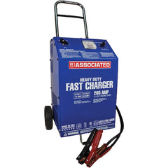 Associated Equipment - Automotive Battery Chargers & Jump Starters; Type: Automatic Charger/Engine Starter ; Amperage Rating: 60 ; Starter Amperage: 265 ; Voltage: 6/12 ; Battery Size Group: 6 and 12 Volt - Exact Tool & Supply