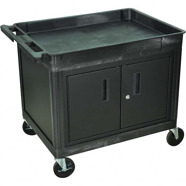Luxor - Carts Type: Utility Cart Load Capacity (Lb.): 300 - Exact Tool & Supply