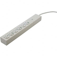 Hubbell Wiring Device-Kellems - Power Outlet Strips Amperage: 15 Voltage: 125 V - Exact Tool & Supply