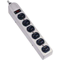 Hubbell Wiring Device-Kellems - Power Outlet Strips Amperage: 15 Voltage: 125 V - Exact Tool & Supply