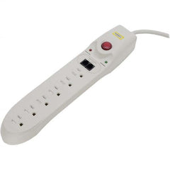 Hubbell Wiring Device-Kellems - Power Outlet Strips Amperage: 15 Voltage: 125 V - Exact Tool & Supply