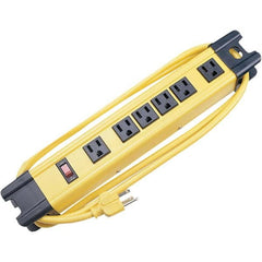 Hubbell Wiring Device-Kellems - Power Outlet Strips Amperage: 15 Voltage: 125 V - Exact Tool & Supply
