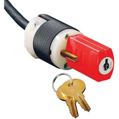 Hubbell Wiring Device-Kellems - Electrical Equipment Lockouts Type: Plug Lockout Maximum Cord Diameter (Decimal Inch): 0 - Exact Tool & Supply