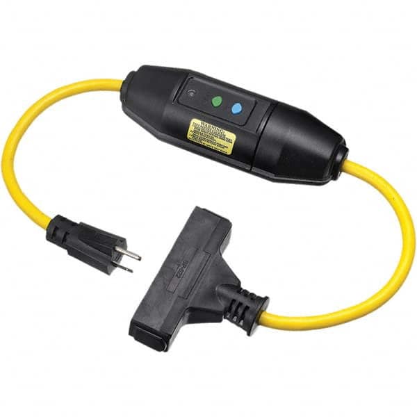 Hubbell Wiring Device-Kellems - GFCI Cords & Power Distribution Centers Mount Type: In-Line Number of Outlets: 3 - Exact Tool & Supply