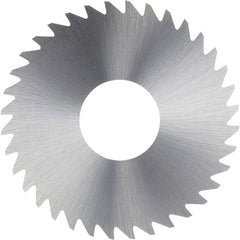 Harvey Tool - 1-1/2 x 0.01", 1/2" Arbor, 36-Tooth Solid Carbide Slitting & Slotting Saw - Exact Tool & Supply