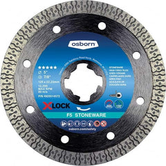 Osborn - 5 x 0.09, 7/8" Hole Diamond Cutoff Wheel - Exact Tool & Supply
