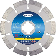 Osborn - 4-1/2 x 0.09, 7/8" Hole Diamond Cutoff Wheel - Exact Tool & Supply