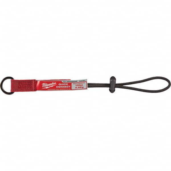 Milwaukee Tool - Tool Holding Accessories; Type: Tool Lanyard ; Connection Type: Loop ; Length: 11.25 ; Length (Decimal Inch): 11.25 ; Additional Info: (3) 10lb Quick-Connect Accessory ; Color: Black; Red - Exact Tool & Supply