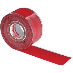 Milwaukee Tool - Tool Holding Accessories; Type: Tool Lanyard ; Connection Type: Tape ; Length: 144.00 ; Length (Decimal Inch): 144.00 ; Additional Info: 12ft Self-Adhering Tape ; Color: Red - Exact Tool & Supply