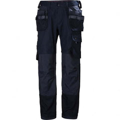 Helly Hansen - Navy Cotton Polyester Elastane General Purpose Pants - Exact Tool & Supply