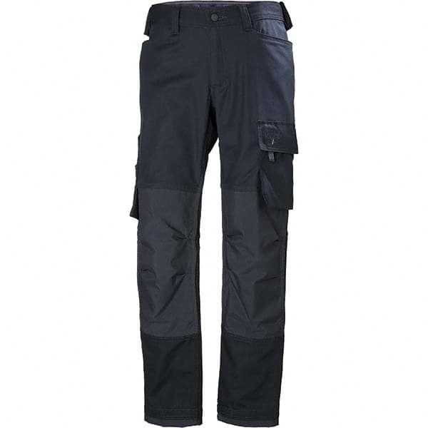 Helly Hansen - Navy Cotton Polyester Elastane General Purpose Pants - Exact Tool & Supply