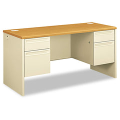 Hon - Credenzas; Type: Credenza ; Number of Drawers: 4.000 ; Length (Inch): 60 ; Height (Inch): 29-1/2 ; Depth (Inch): 24 ; Color: Harvest; Putty - Exact Tool & Supply