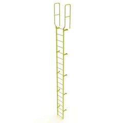 TRI-ARC - Rolling & Wall Mounted Ladders & Platforms Type: Fixed Ladder Style: Safety Cage - Exact Tool & Supply
