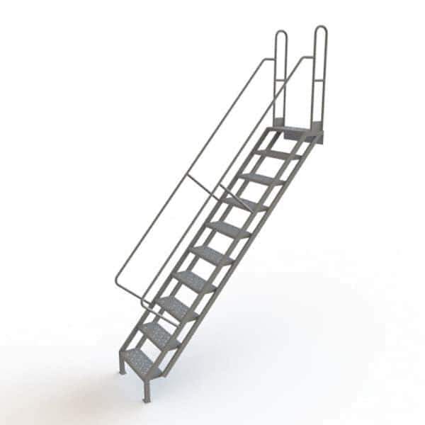 TRI-ARC - Rolling & Wall Mounted Ladders & Platforms Type: Stairway Slope Ladder Style: Stair Unit - Exact Tool & Supply